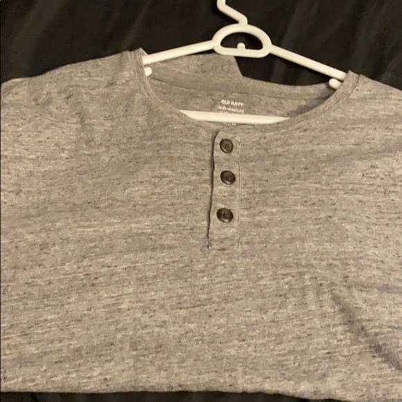 Gray button Long sleeve (men) - Picture 2 of 2